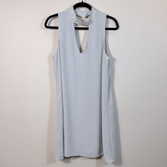 Dresses & Skirts - Waverly Grey Liberant Women Shift Sleeveless Halter Neckline Lined Dress Size 6